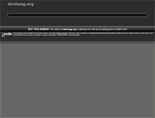 Tablet Screenshot of linux.denhaag.org